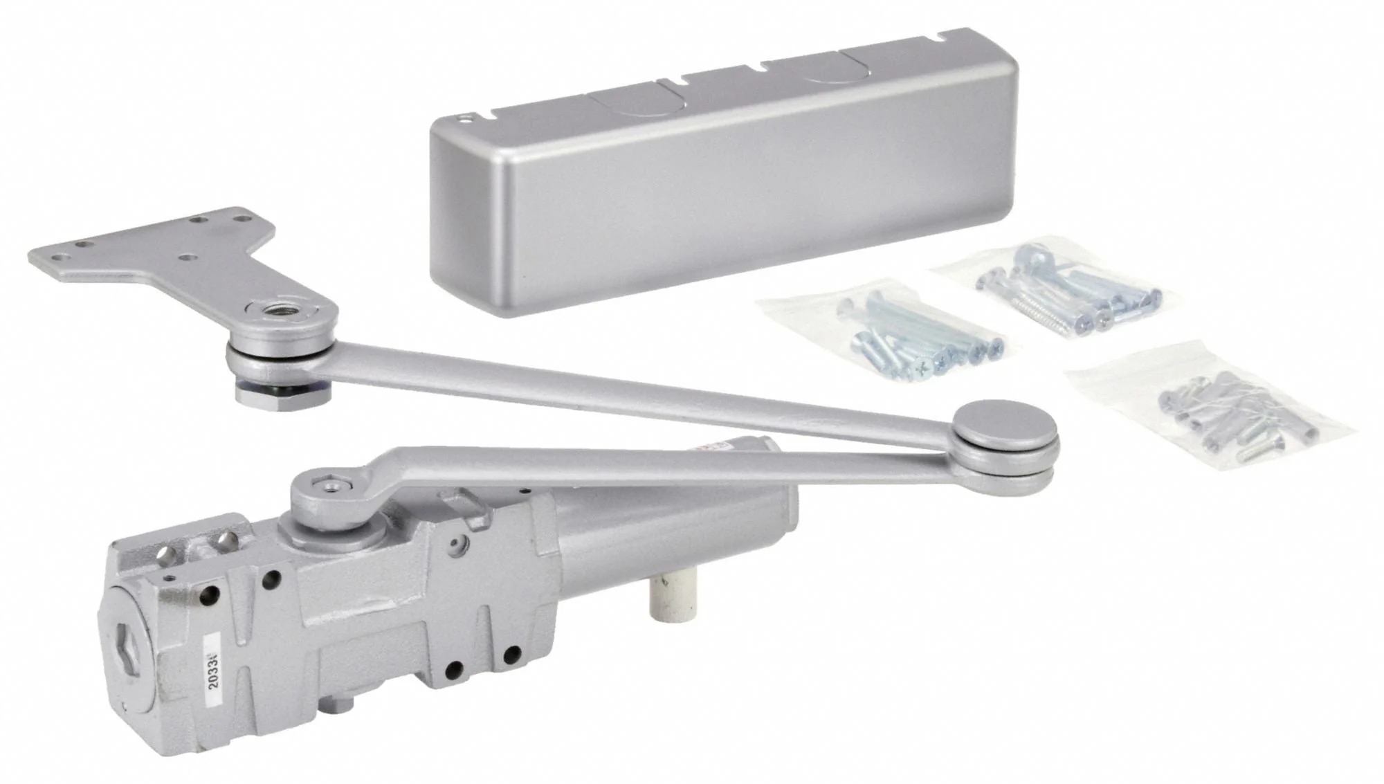 DORMAKABA Heavy Duty Aluminum Door Closer with Adjustable Mounts