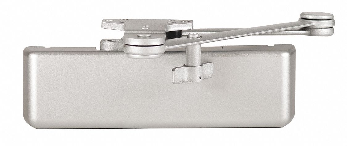 DORMAKABA QDC100 Series Adjustable Mount Door Closer, Aluminum