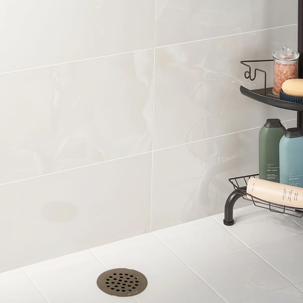 DreamStone Aztec Onyx Bianco 12x24 Polished Porcelain Tile - Image 5