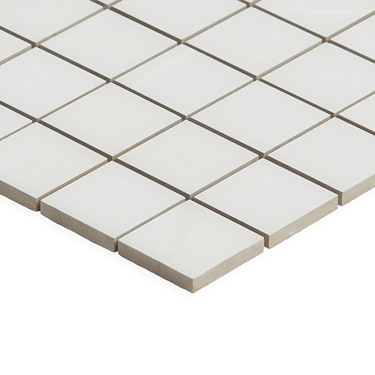 DreamStone Aztec Onyx Bianco 2x2 Matte Porcelain Mosaic Tile - Image 5