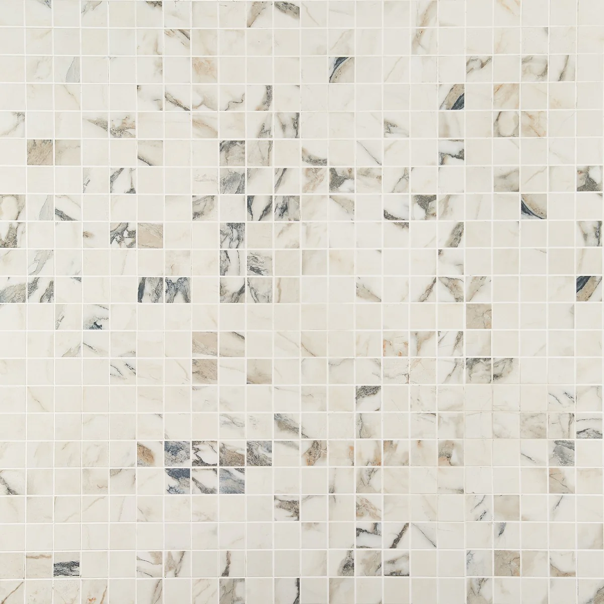 DreamStone Calacatta Rustico 2x2 Matte Porcelain Mosaic Tile - Image 4