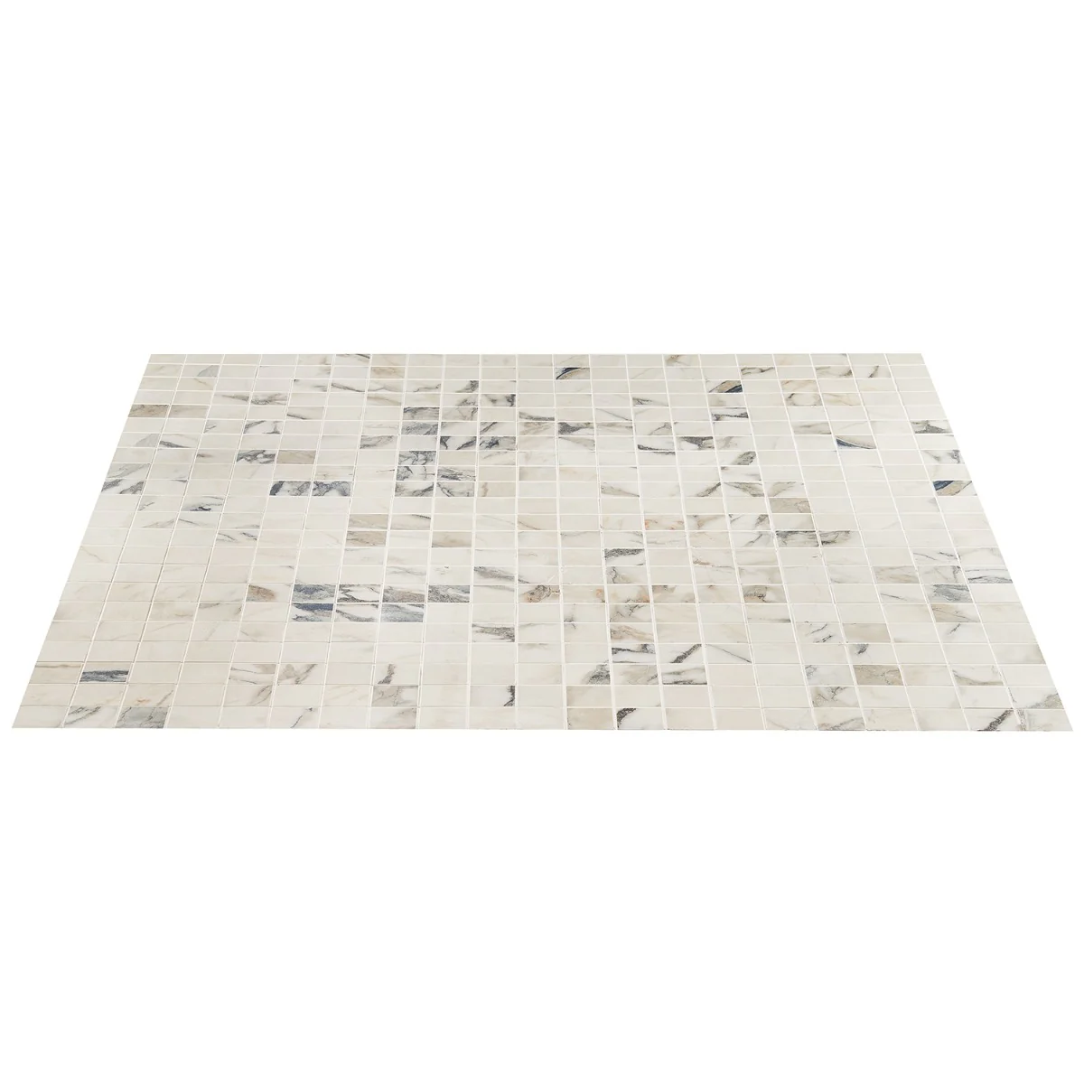 DreamStone Calacatta Rustico 2x2 Matte Porcelain Mosaic Tile - Image 9