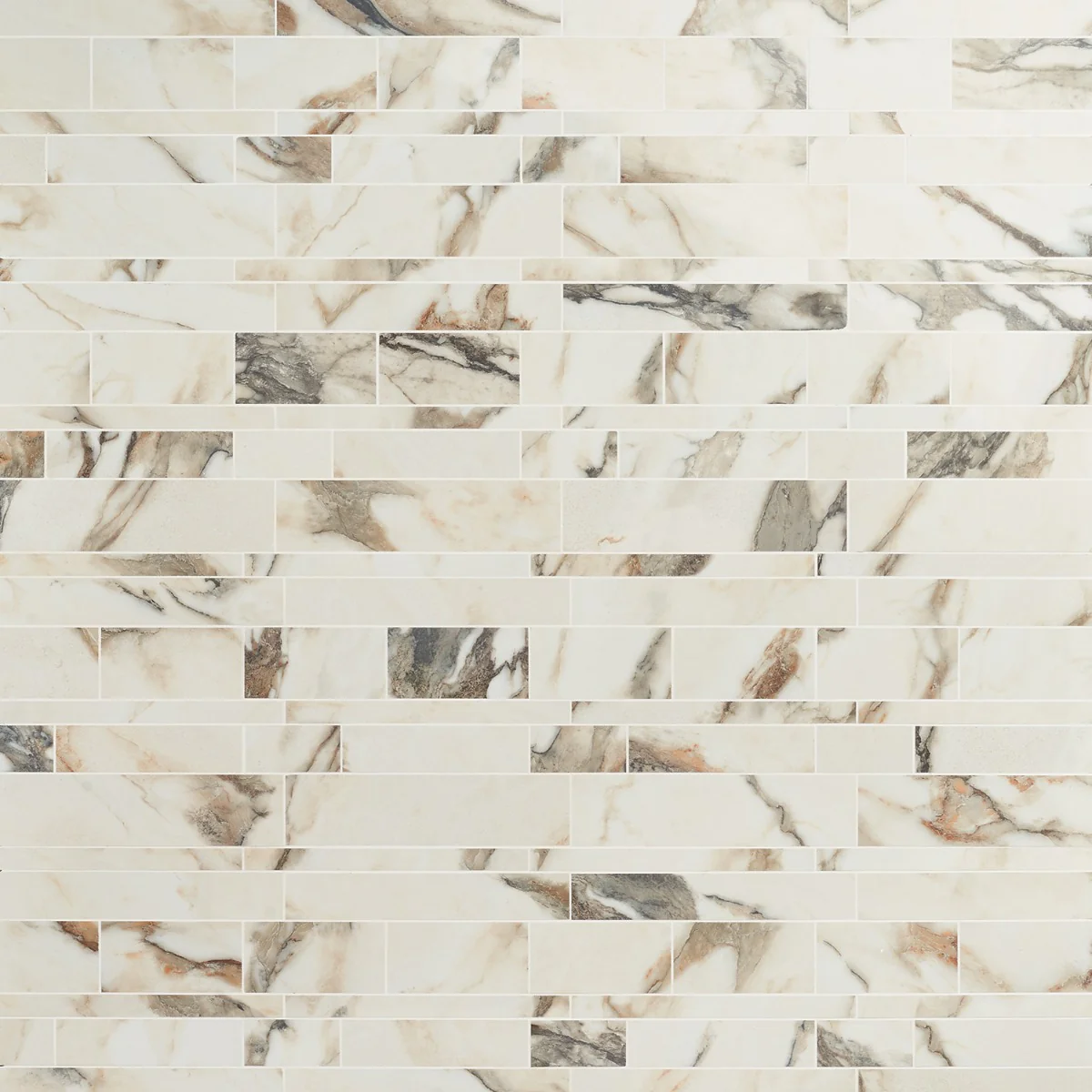 Dreamstone Calacatta Rustico Polished Porcelain Mosaic Tile - Image 6