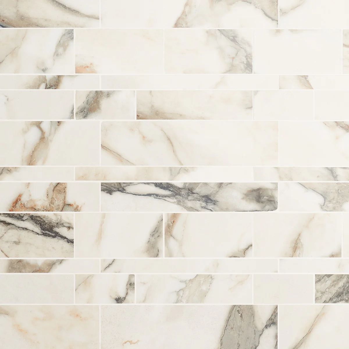 Dreamstone Calacatta Rustico Polished Porcelain Mosaic Tile - Image 9