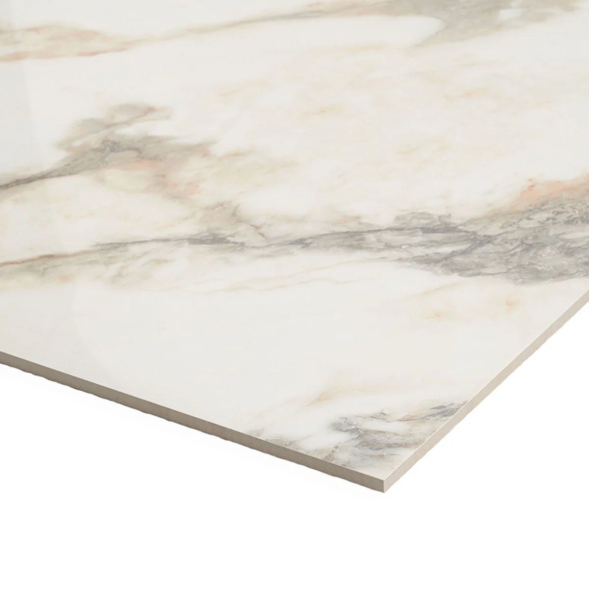 DreamStone Calacatta Rustico Polished Porcelain Tile - 24x24 - Image 5