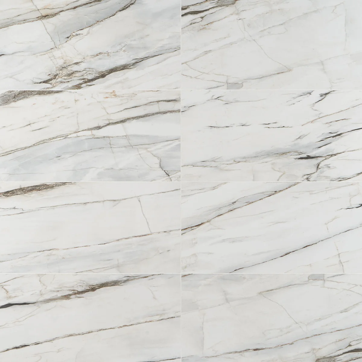 DreamStone Carpaccio White 12x24 Matte Porcelain Tile - Lux Tile - Image 4