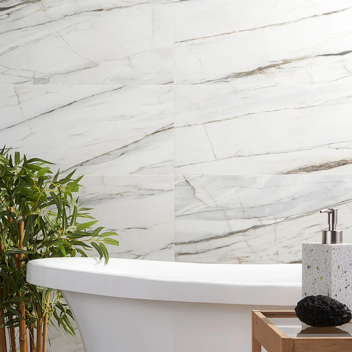 DreamStone Carpaccio White 12x24 Matte Porcelain Tile - Lux Tile - Image 7