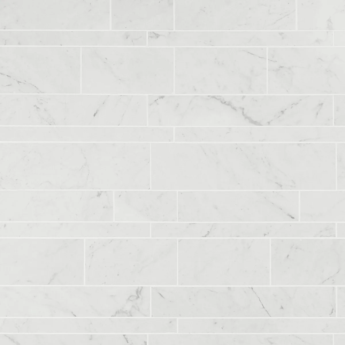 DreamStone Carrara Giola Polished Porcelain Mosaic Tile - Image 2