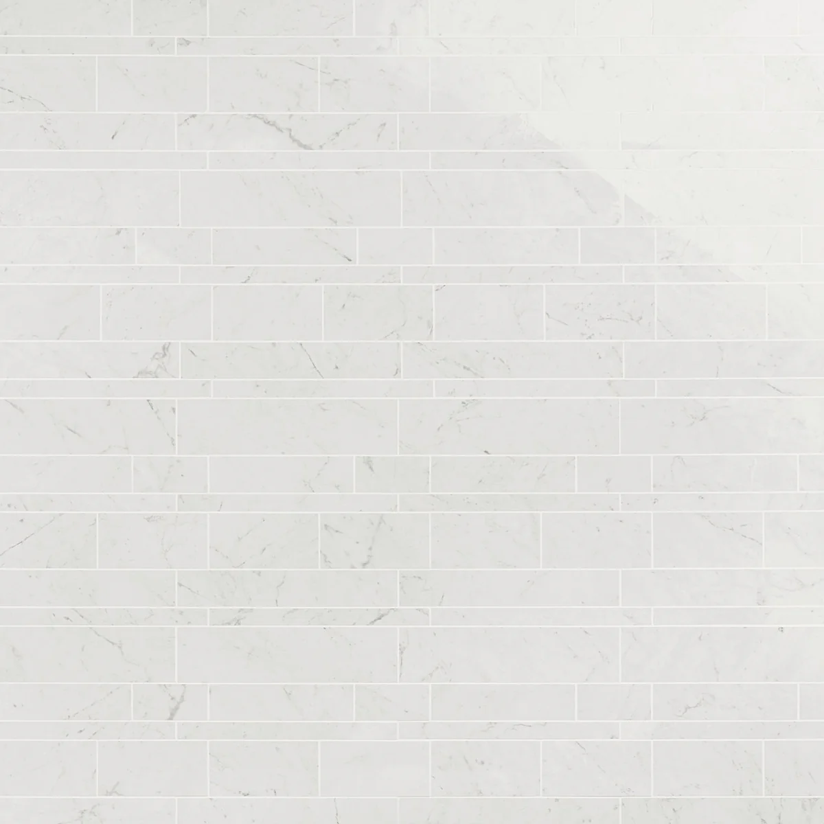 DreamStone Carrara Giola Polished Porcelain Mosaic Tile - Image 4