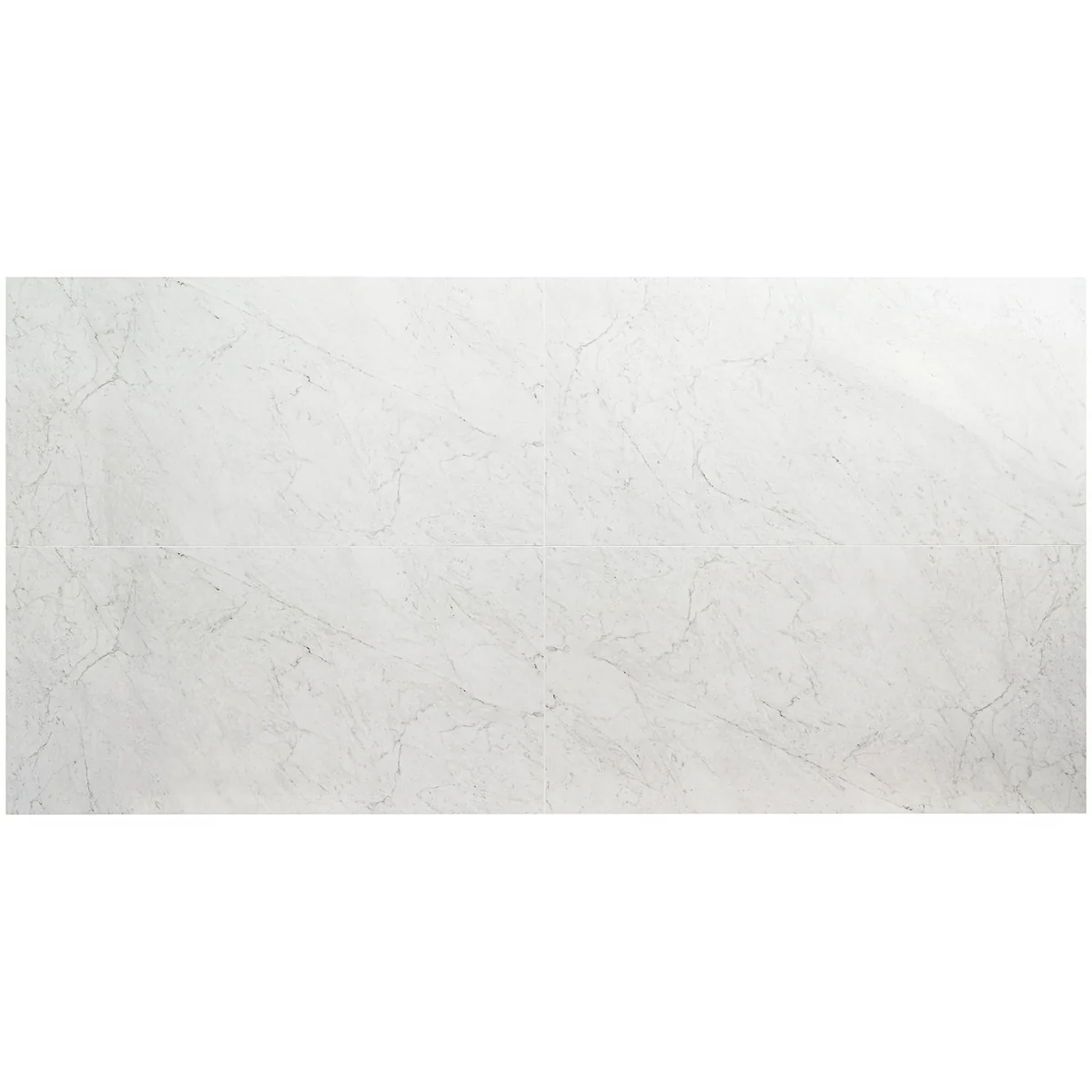 DreamStone Carrara Giola White 24x48 Polished Porcelain Tile - Image 3