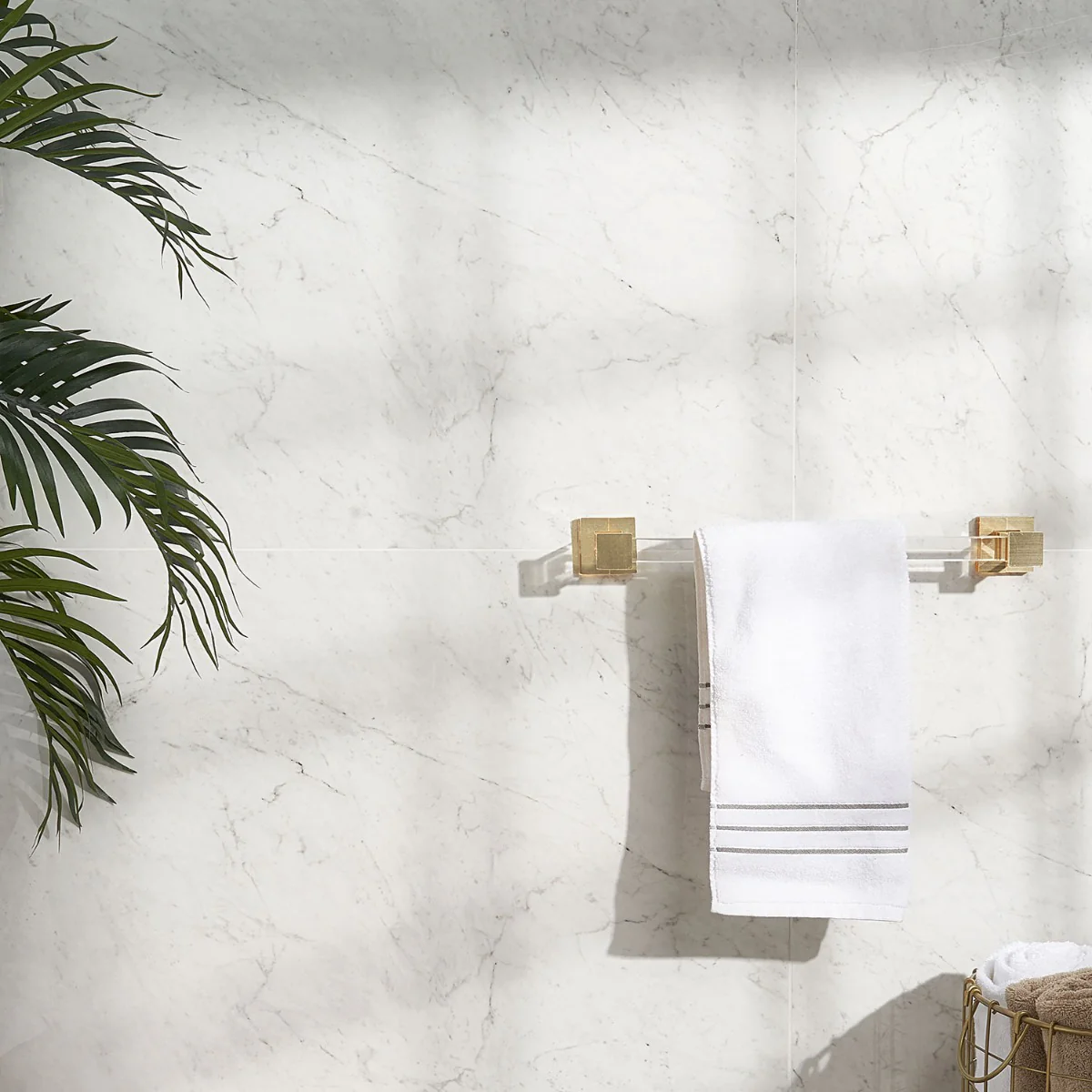 DreamStone Carrara Giola White 24x48 Polished Porcelain Tile - Image 7