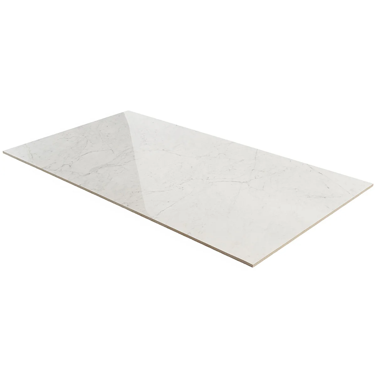 DreamStone Carrara Giola White 24x48 Polished Porcelain Tile - Image 8