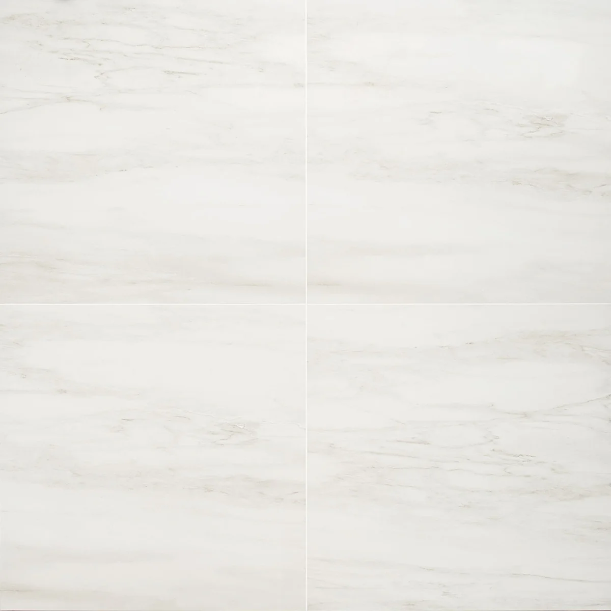 DreamStone Dolomite Snow White 24x24 Matte Porcelain Tile - Image 3