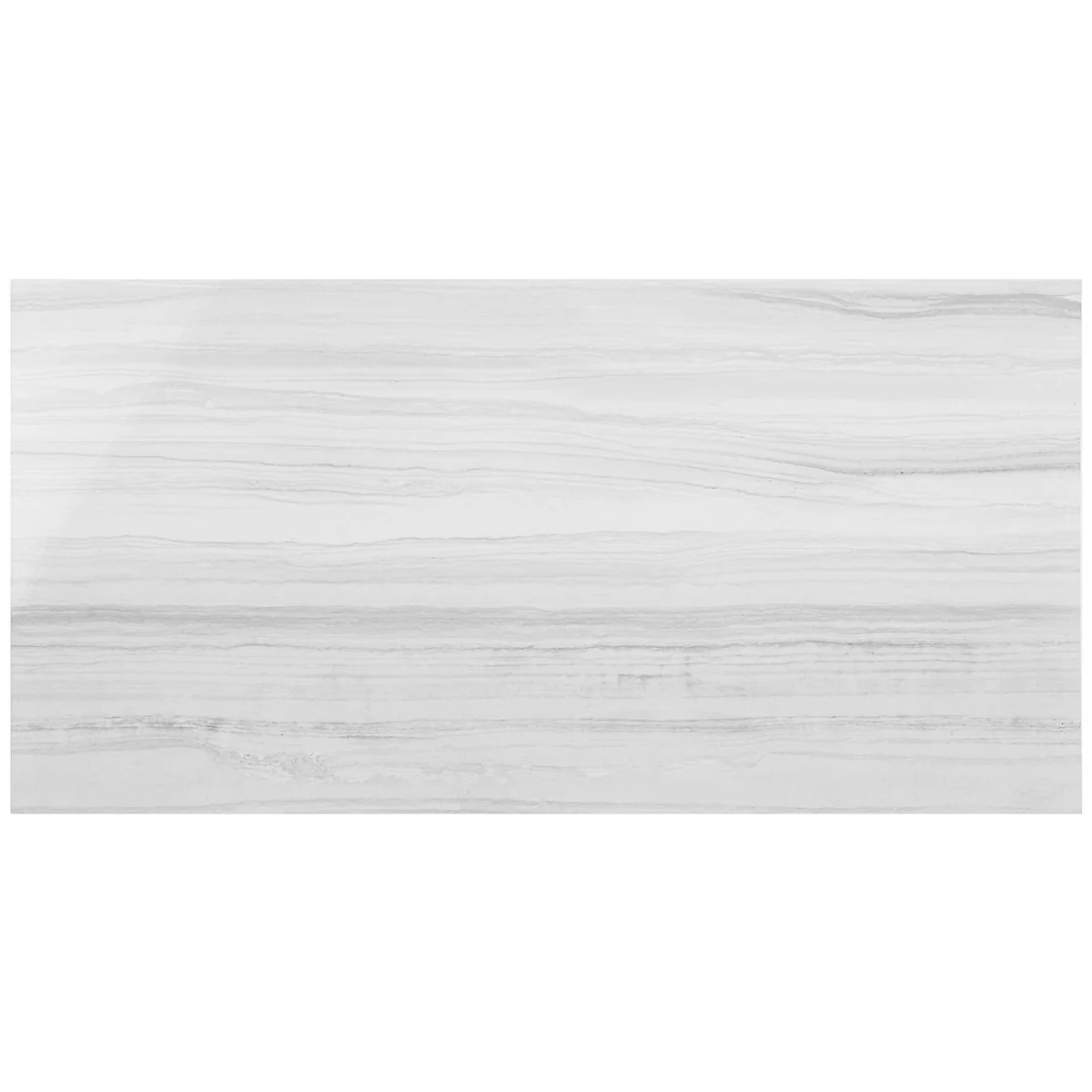DreamStone Luminus White 12x24 Polished Porcelain Tile - Image 3