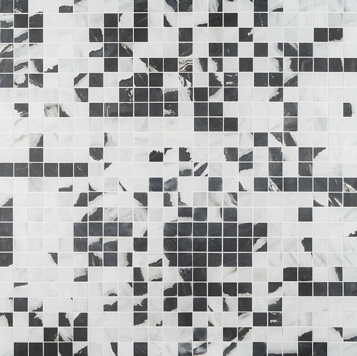 DreamStone Panda White 2x2 Matte Porcelain Mosaic Tile - Image 4