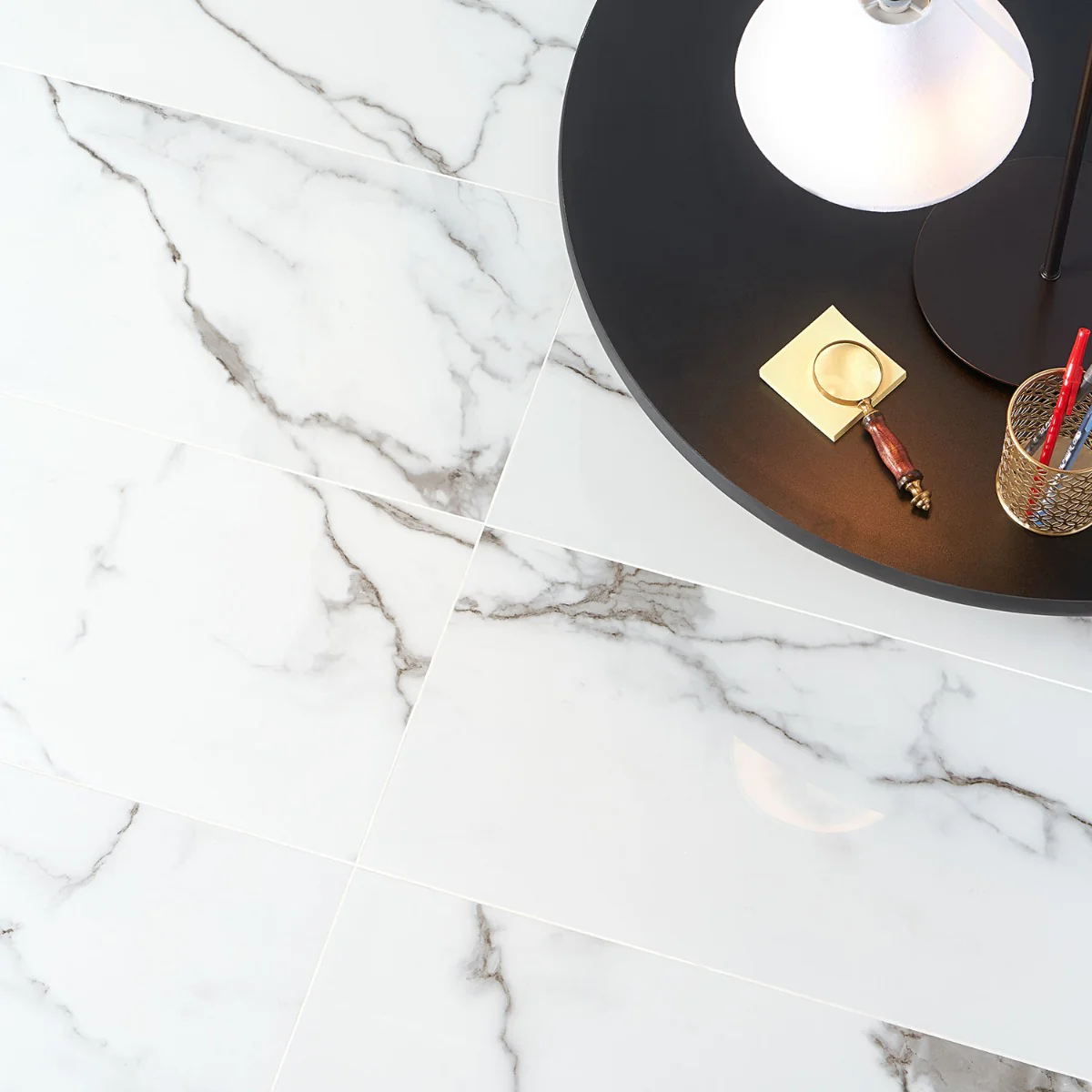 DreamStone Statuario Valley 12x24 Polished Porcelain Tile - Image 8