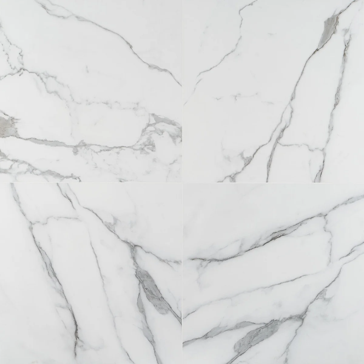 DreamStone Statuario Valley Matte Porcelain Tile 24x24 - Lux Tile - Image 3