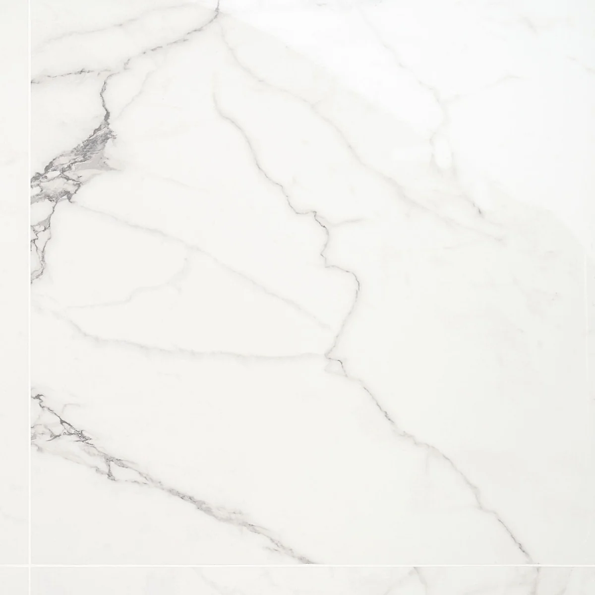 DreamStone Statuario Venato 24x24 Polished Porcelain Tile - Image 2