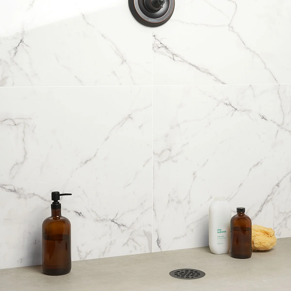 DreamStone Statuario Venato 24x24 Polished Porcelain Tile - Image 7