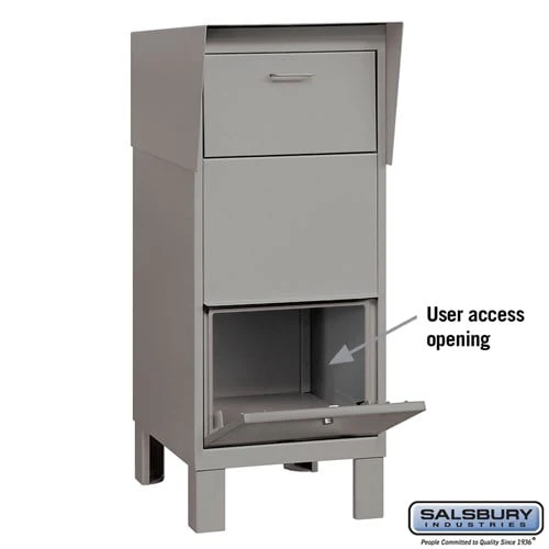 Durable Courier Box with Primer Finish for Secure Mail and Package Storage - Image 3
