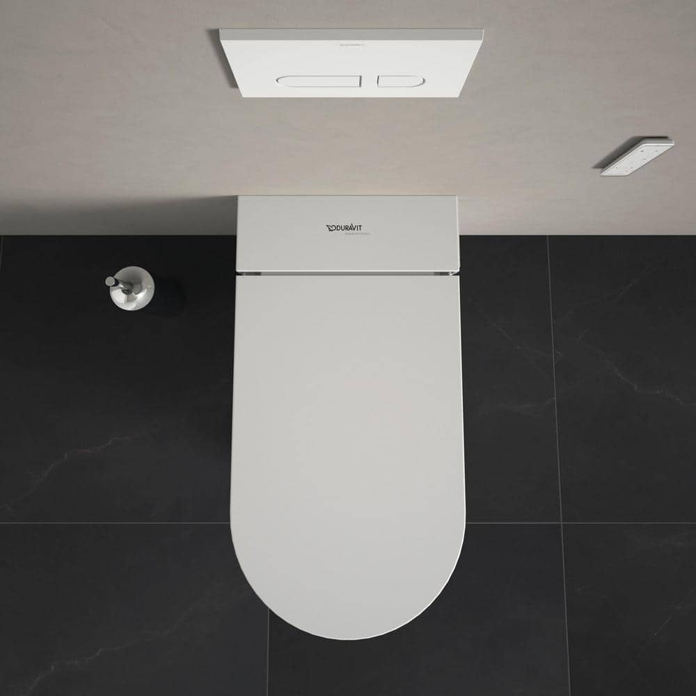 Duravit SensoWash i Elongated Bidet Toilet with 1.28 GPF in White - Image 3