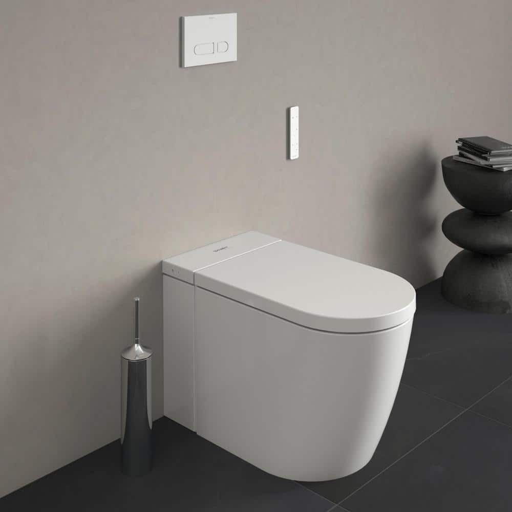 Duravit SensoWash i Elongated Bidet Toilet with 1.28 GPF in White - Image 6