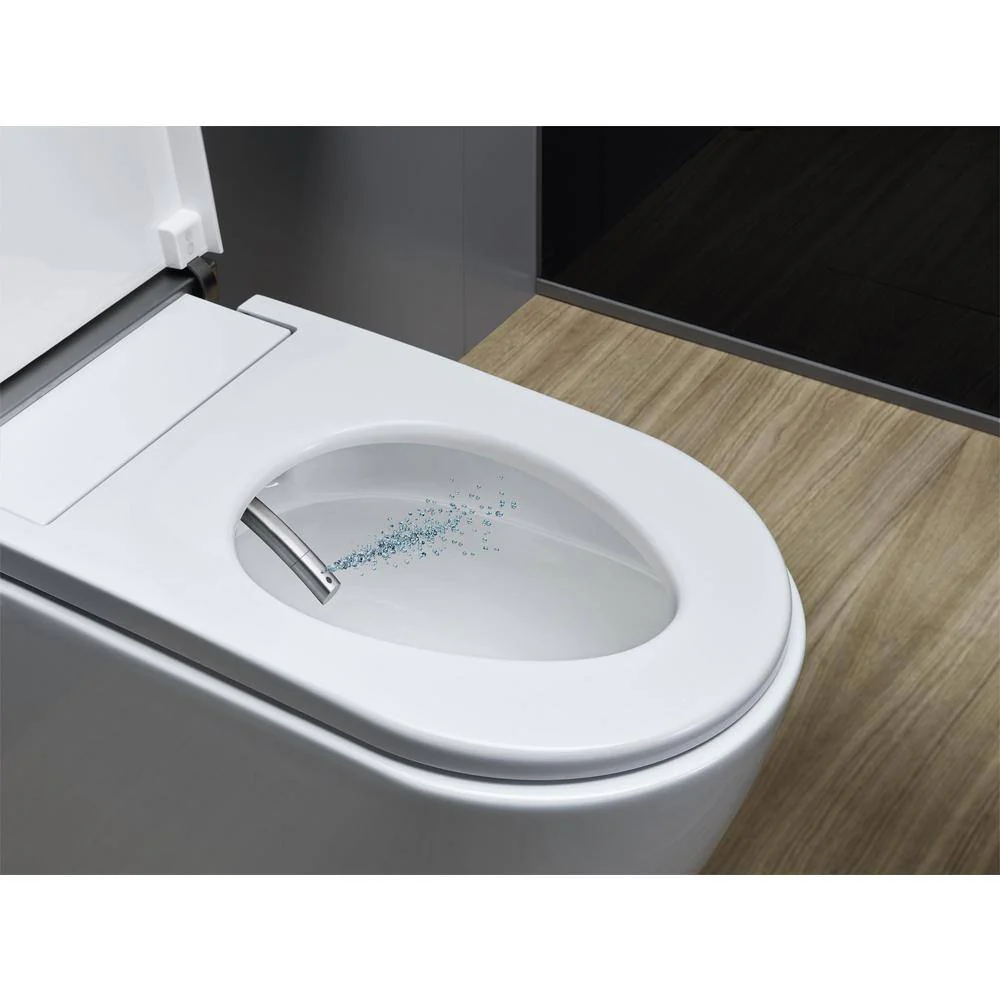 Duravit SensoWash i Elongated Bidet Toilet with 1.28 GPF in White - Image 7