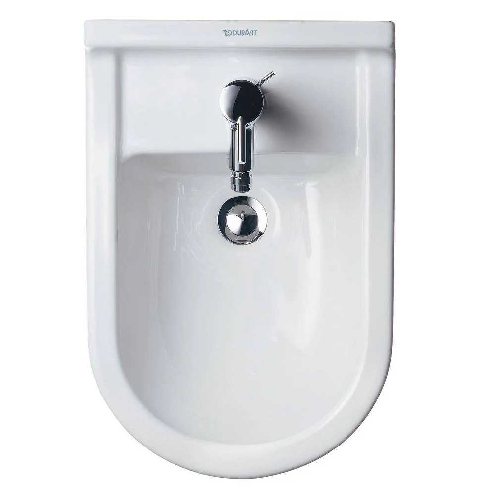 Duravit Starck Round 3 Wall-Mounted Bidet in White - Premium Design and Functionality - Image 5