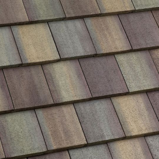 Eagle Roofing Products Bel Air Field Roof Tile, 12-3/8 in. x 17 in., Rancho Cordova Blend