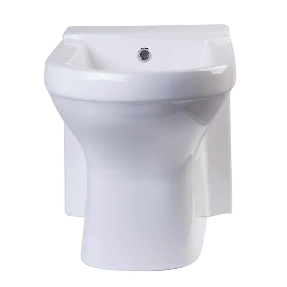 EAGO JA1010 Elongated White Bidet - Ceramic Porcelain - Image 4