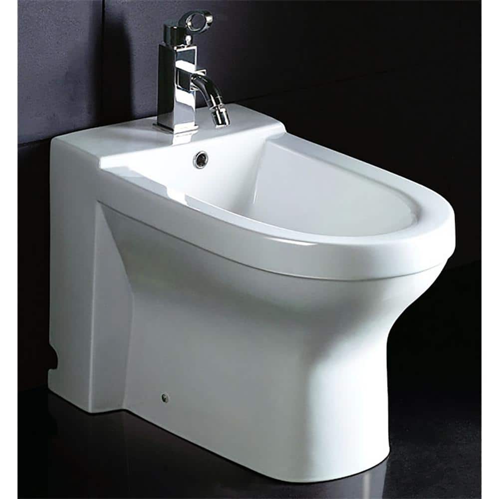 EAGO JA1010 Elongated White Bidet - Ceramic Porcelain - Image 7