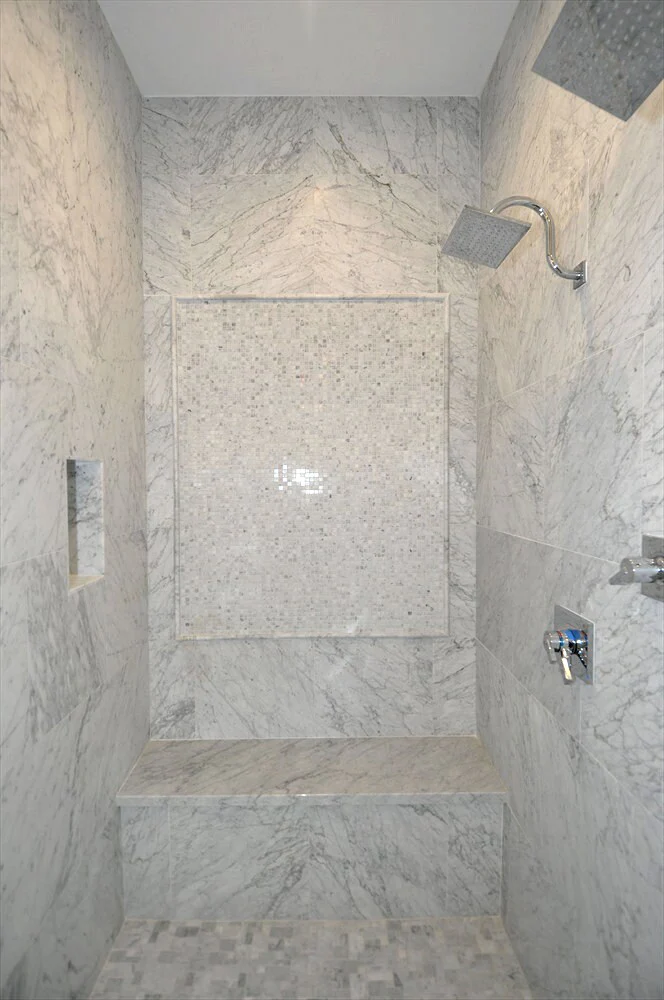 Emser Bianco Gioia Nantes 12-in x 12-in Honed Marble Floor and Wall Tile (10-Pack) - Image 3