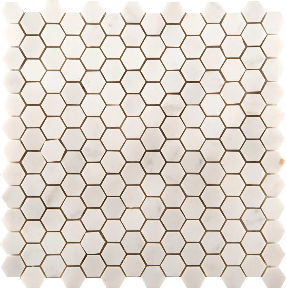 Emser Calacata 5-Pack Calacata Oro Natural Stone Marble Border Tile (12-in x 12-in)