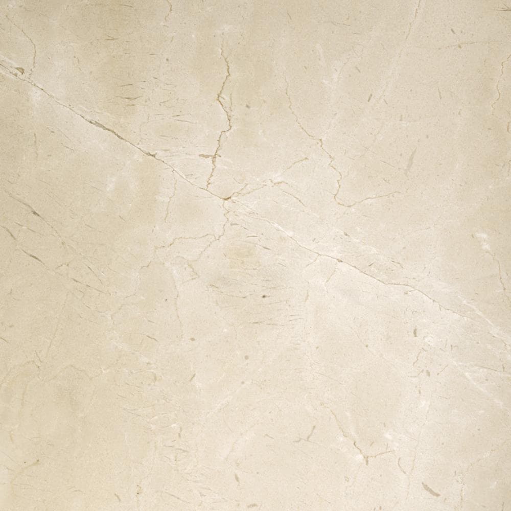 Emser MARBLE Crema Marfil Classico 24-in x 24-in Polished Natural Stone Marble Floor and Wall Tile - Image 6