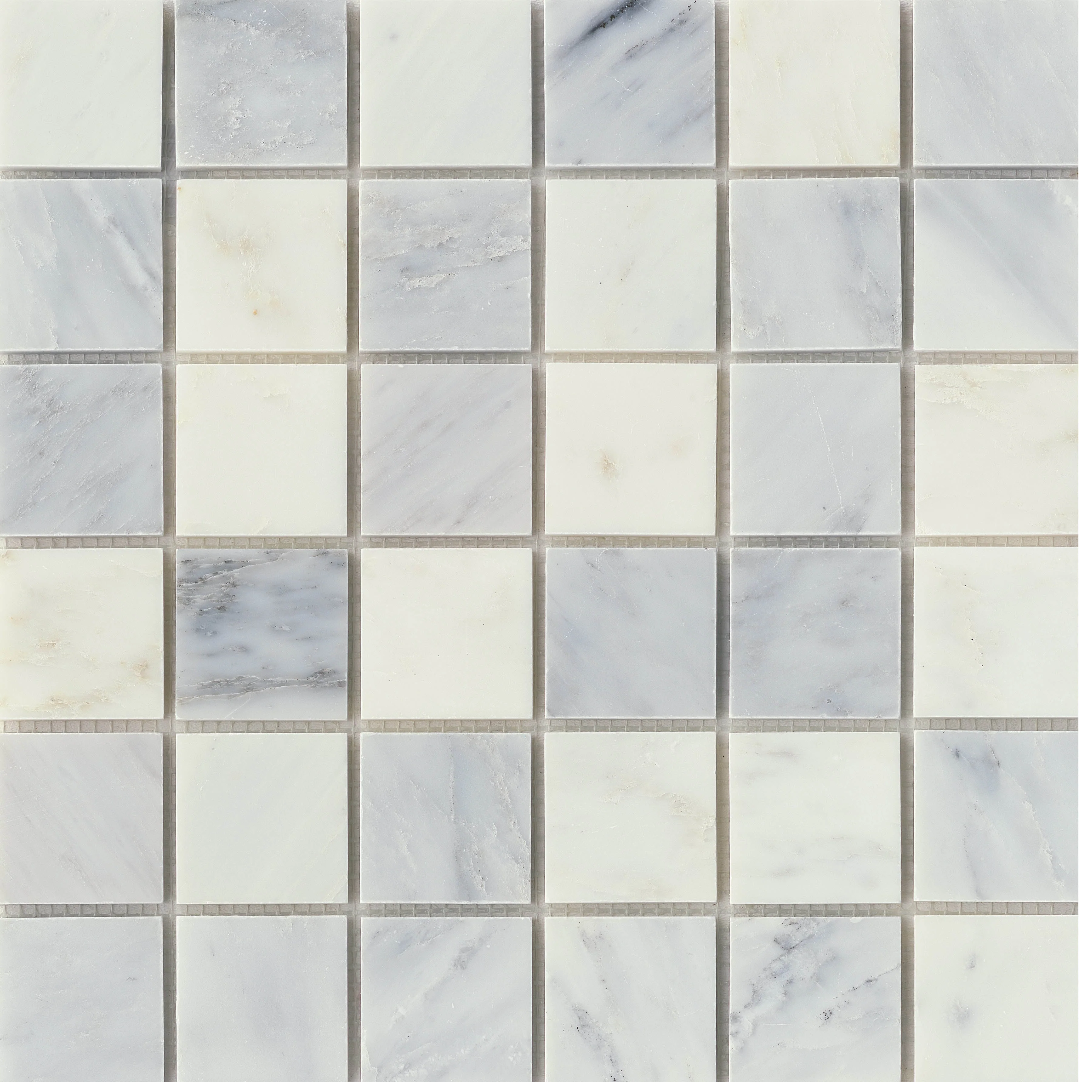 Emser Winter Frost Marble Mosaic/Border Tile – Natural Stone (12-in x 12-in) - Image 7