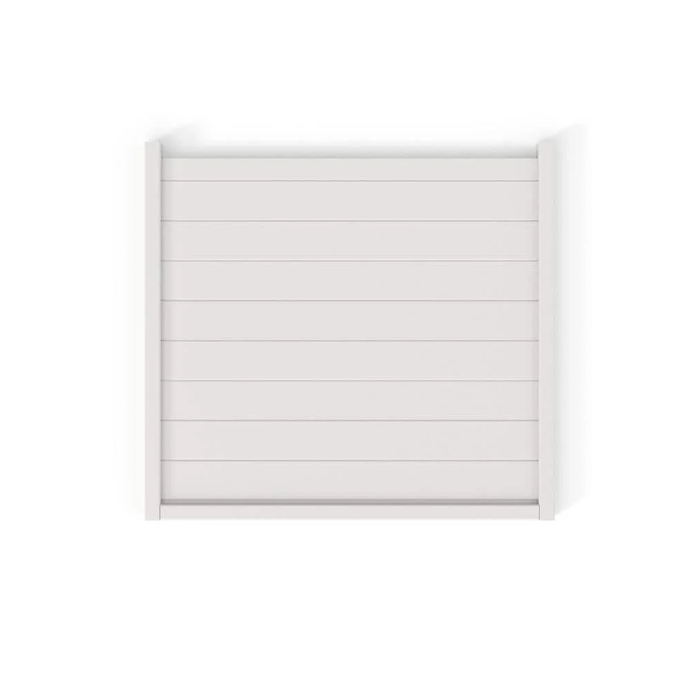Enclo Privacy Screens 36 in. x 39 in. White Vinyl Liberty Lattice Solid Rooftop Accessory