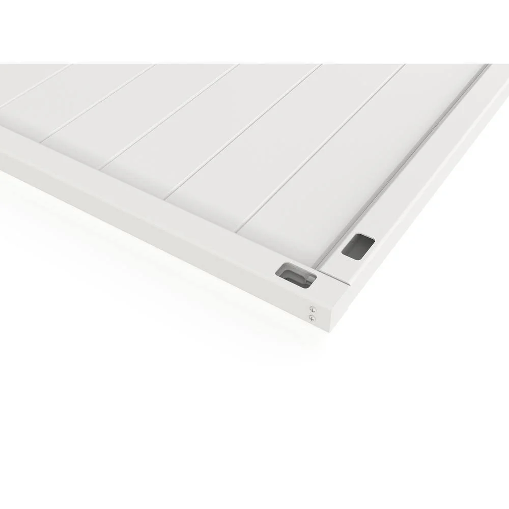 Enclo Privacy Screens 36 in. x 39 in. White Vinyl Liberty Lattice Solid Rooftop Accessory - Image 7