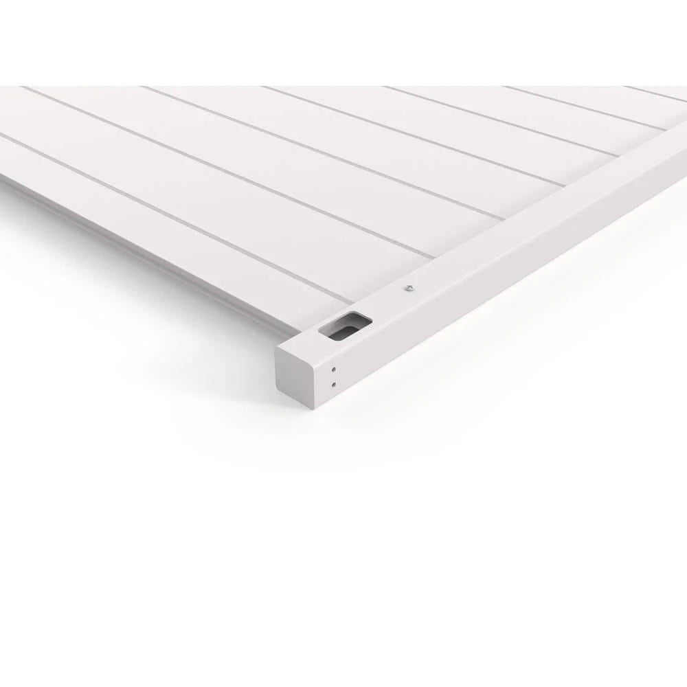 Enclo Privacy Screens 36 in. x 39 in. White Vinyl Liberty Lattice Solid Rooftop Accessory - Image 8