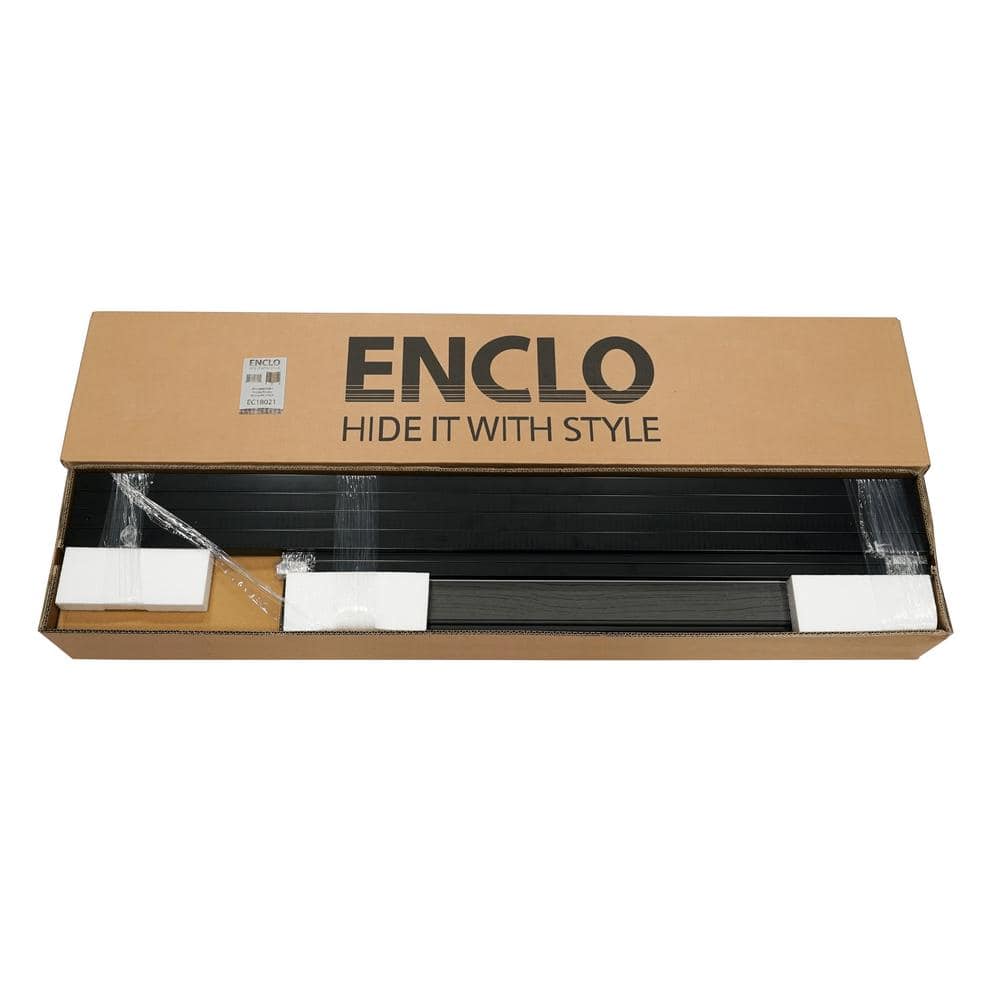 Enclo Privacy Screens 4 ft. x 3 ft. Nappa Lasercut WoodTek Vinyl Privacy Screen Kit - Image 7