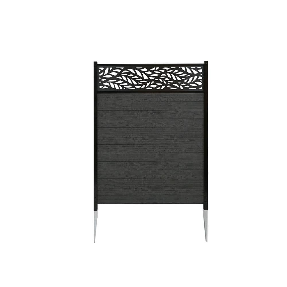 Enclo Privacy Screens 4 ft. x 3 ft. Nappa Lasercut WoodTek Vinyl Privacy Screen Kit - Image 9
