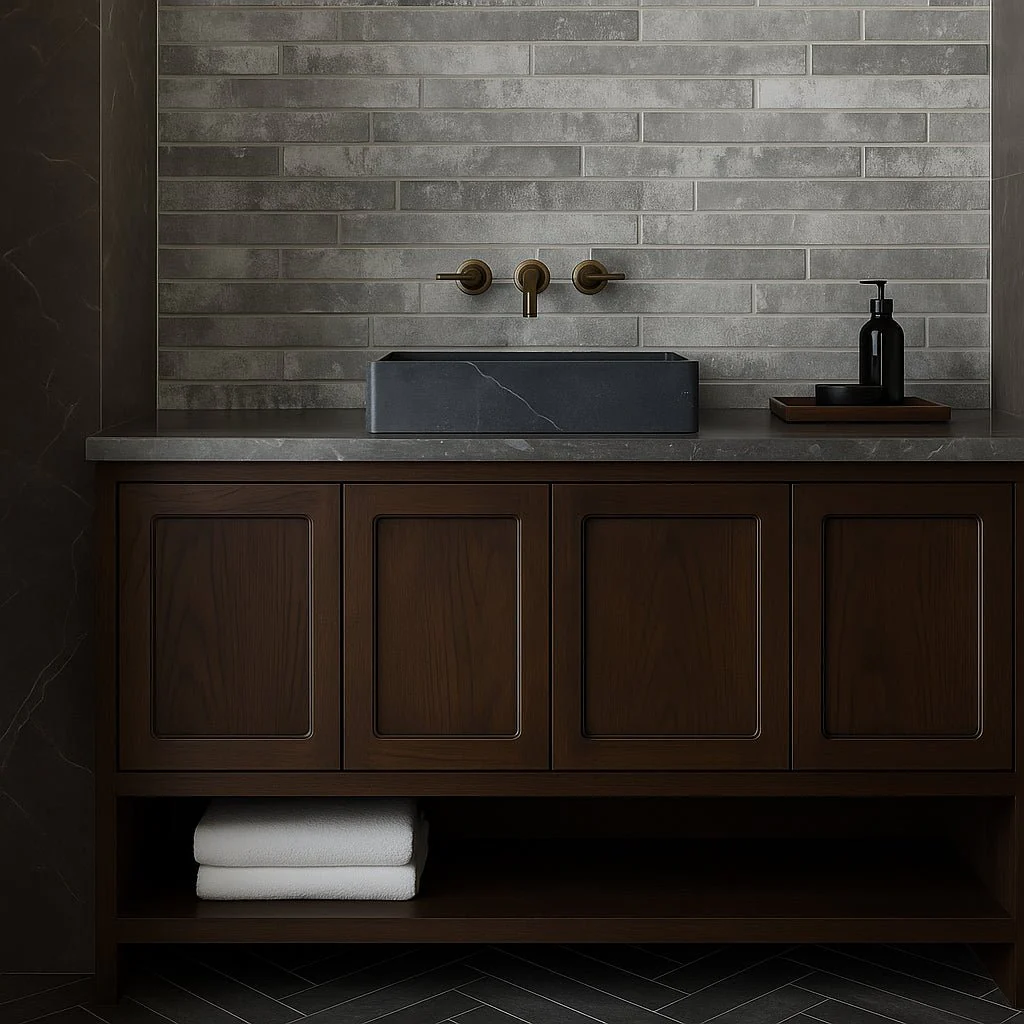 English Brick Light Gray Matte Porcelain Tile - 2x18 - Image 10