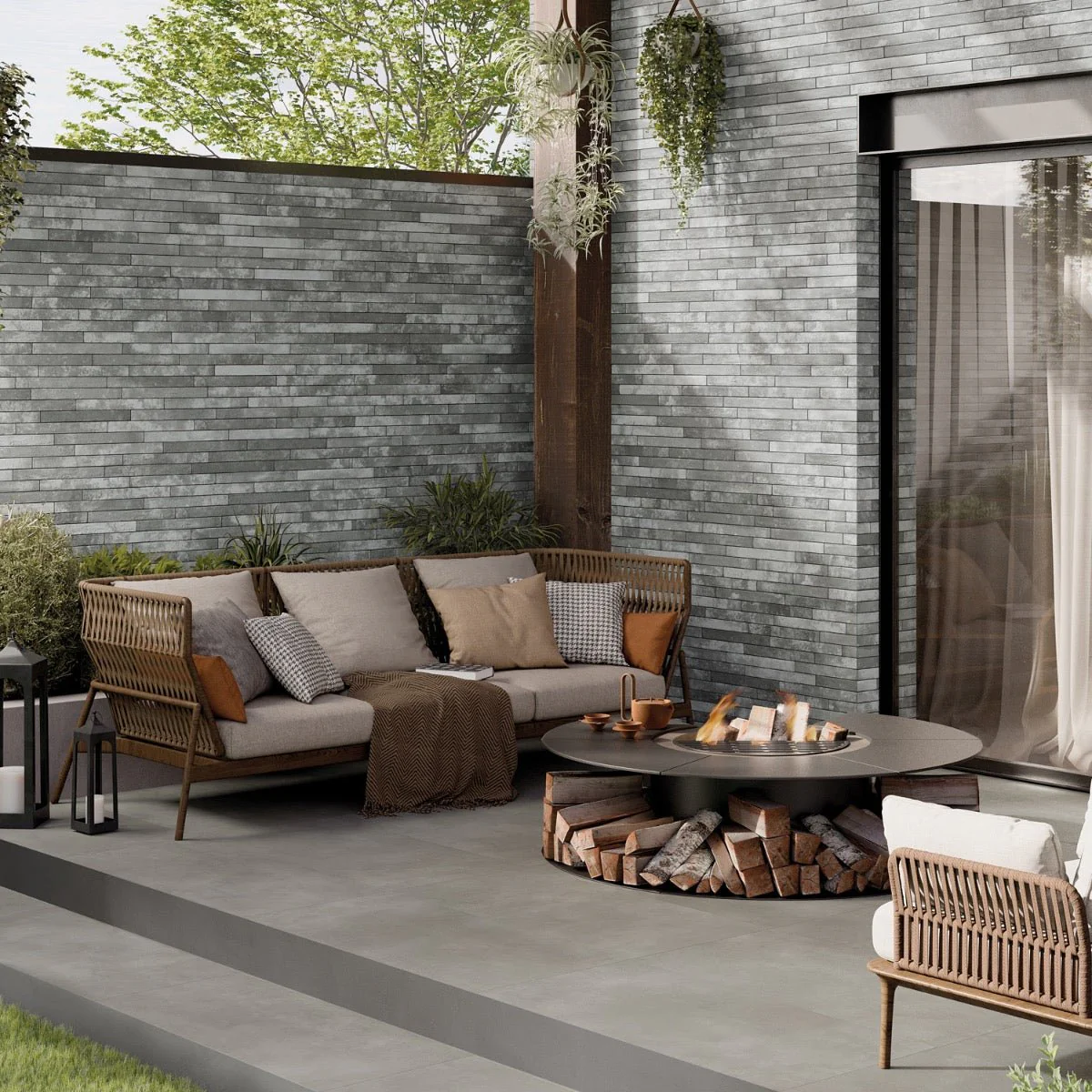 English Brick Light Gray Matte Porcelain Tile - 2x18 - Image 8