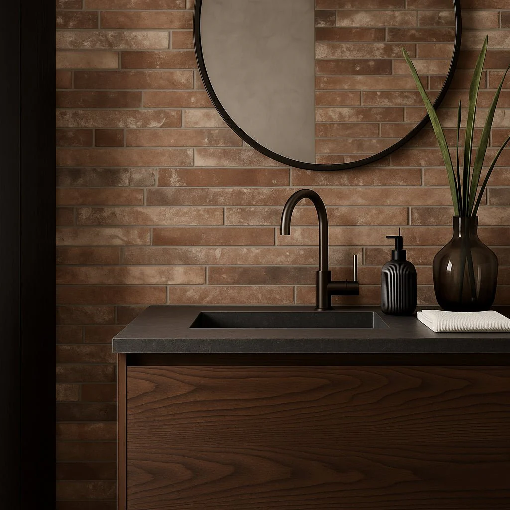 English Brick Sand Terracotta 2x18 Matte Porcelain Tile - Image 10