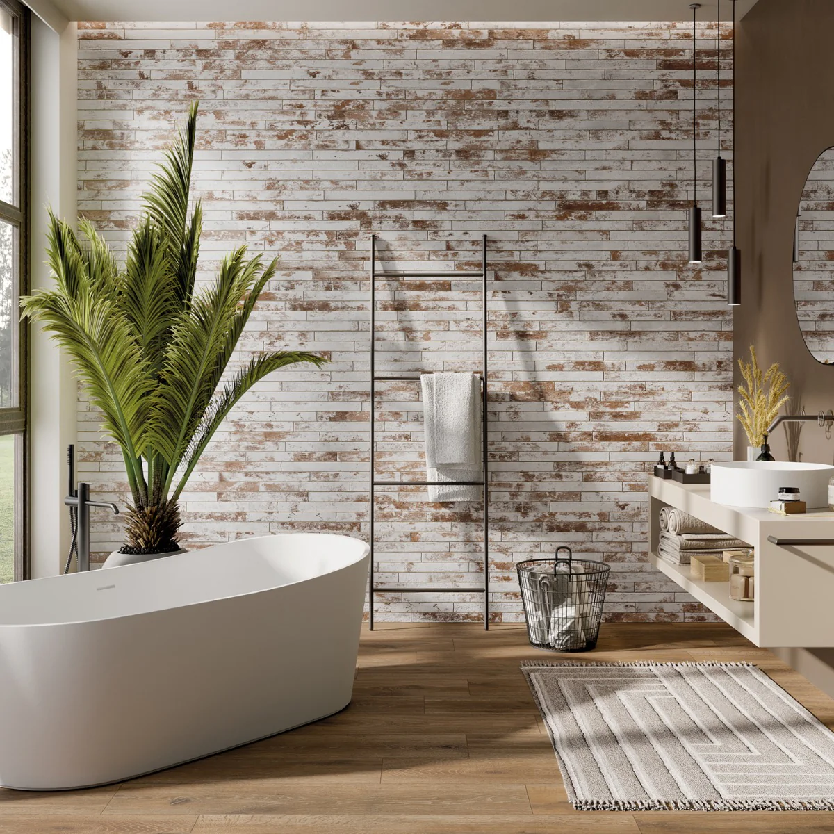 English Brick White 2x18 Matte Porcelain Tile - Tilebar - Image 8