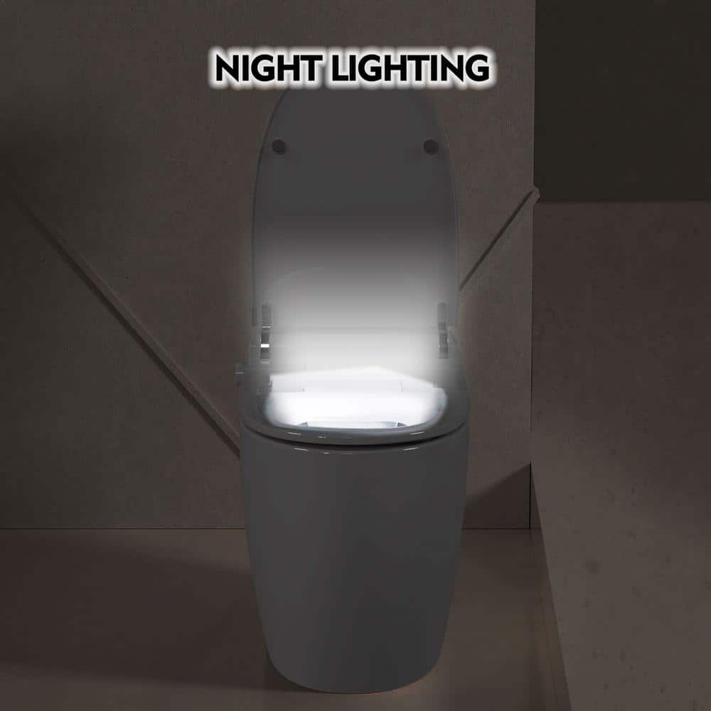 EPOWP Smart Toilet with Heated Seat and Foot Sensor Flush - Image 2