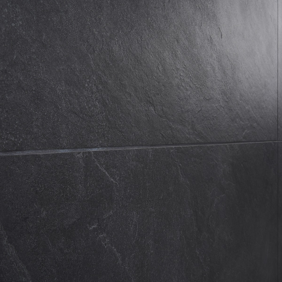Era Charcoal Black 24x48 Matte Porcelain Tile - Lux Tile - Image 4