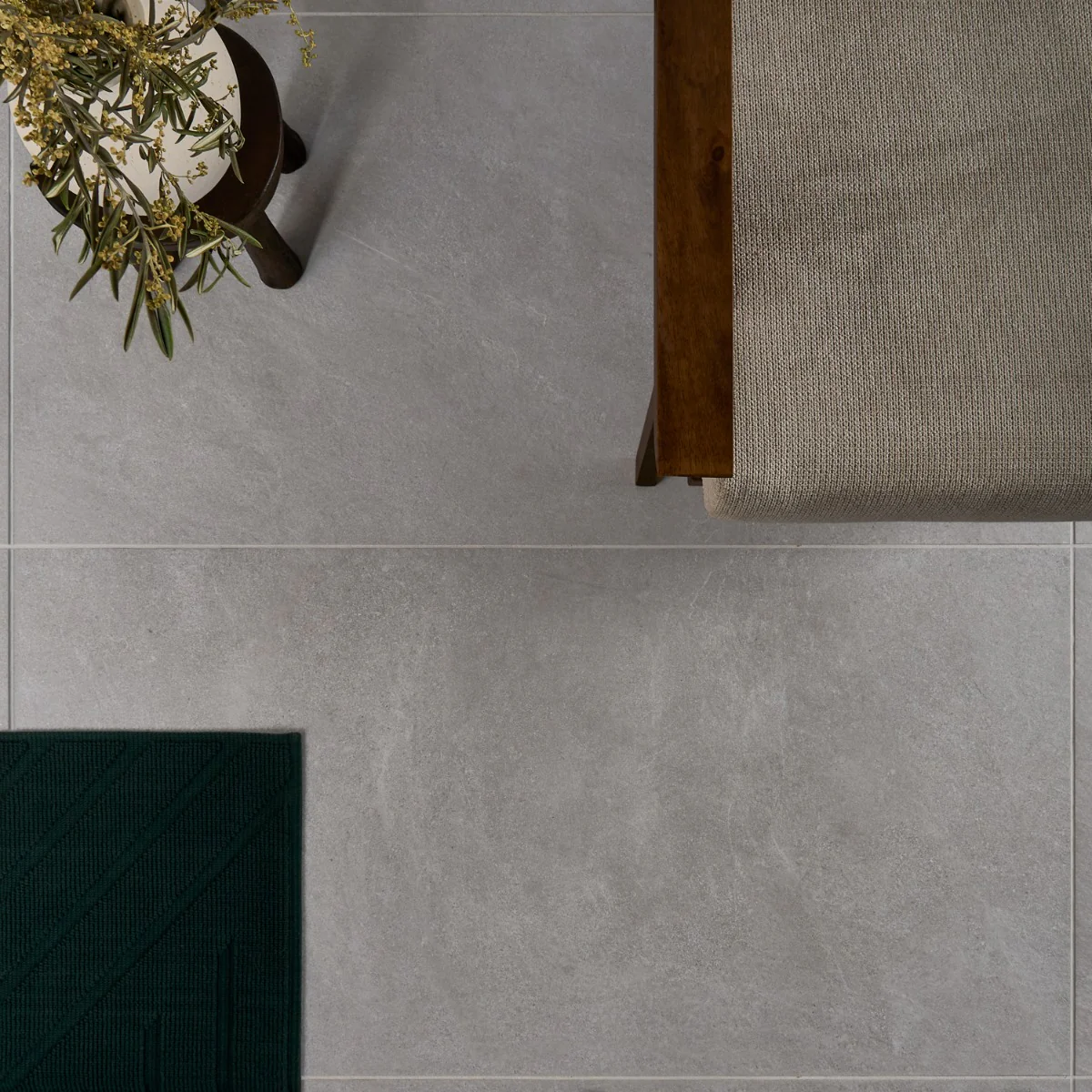 Era Silver Gray 24x48 Matte Porcelain Tile - Limestone Look - Image 5
