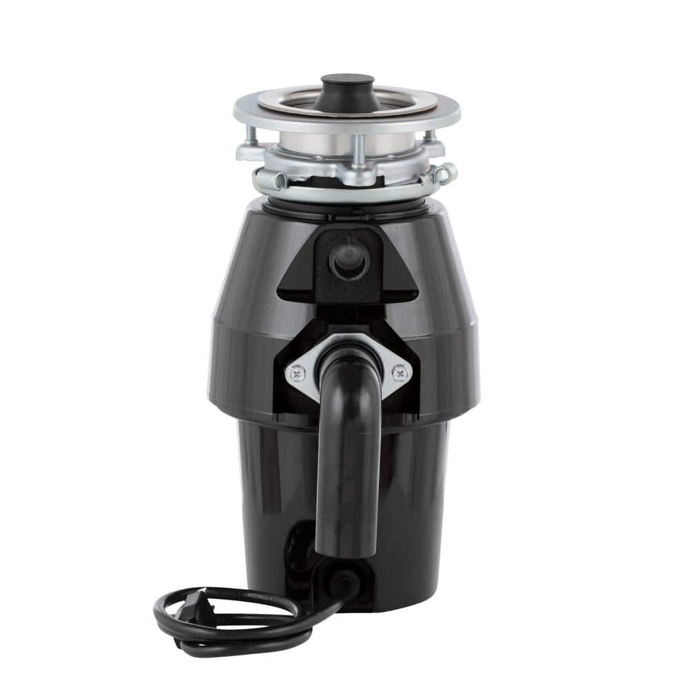 Everbilt 1/2 HP Sound-Insulated Continuous Feed Garbage Disposal with Stainless Steel Sink Flange and Attached Power Cord - Image 5