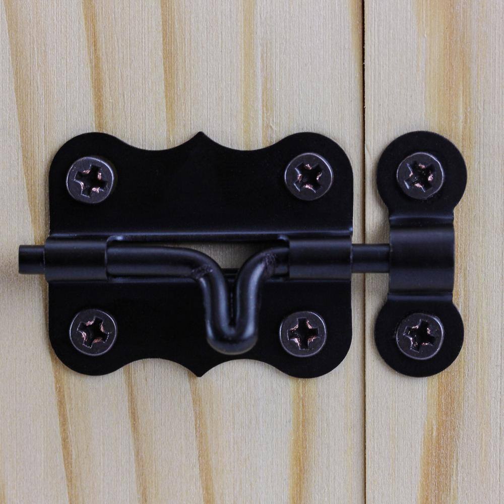 Everbilt 1-3/4 in. Oil-Rubbed Bronze Decorative Barrel Bolt - Image 2