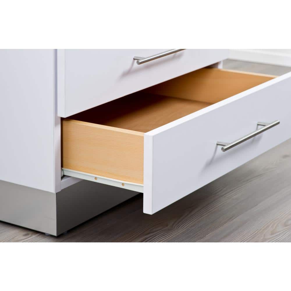 Everbilt 22 in. Bottom Mount Drawer Slides with Soft Close (Set of 2) - Image 2